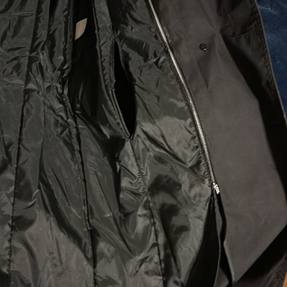 Men's Black Military Field Coat - Picture 8 of 8